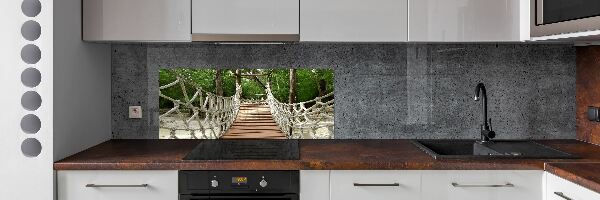 Dekorační panel sklo Lanový most