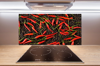 Panel do kuchyně Chilli papričky
