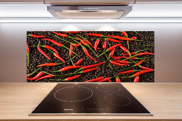 Panel do kuchyně Chilli papričky