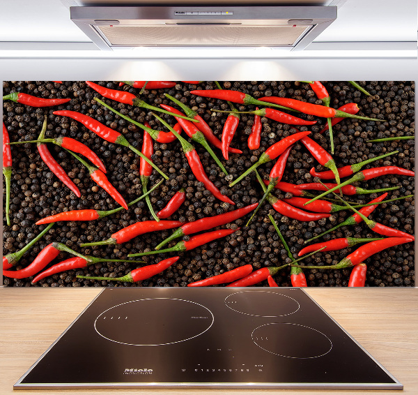 Panel do kuchyně Chilli papričky