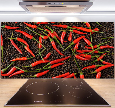 Panel do kuchyně Chilli papričky