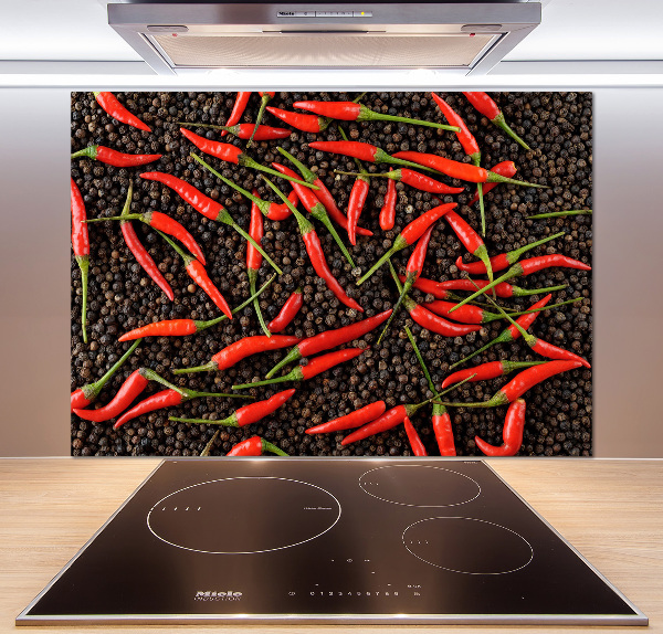 Panel do kuchyně Chilli papričky
