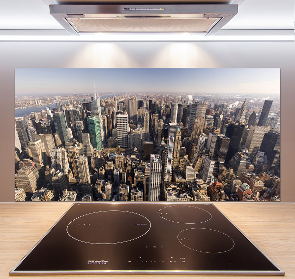 Panel lacobel New York ptačí pohled