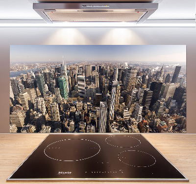 Panel lacobel New York ptačí pohled