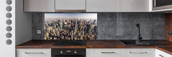 Panel lacobel New York ptačí pohled