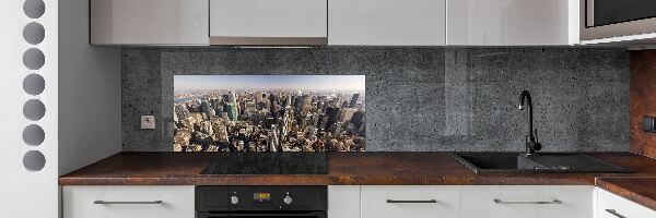 Panel lacobel New York ptačí pohled