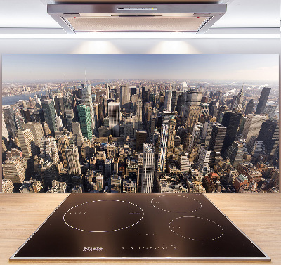 Panel lacobel New York ptačí pohled