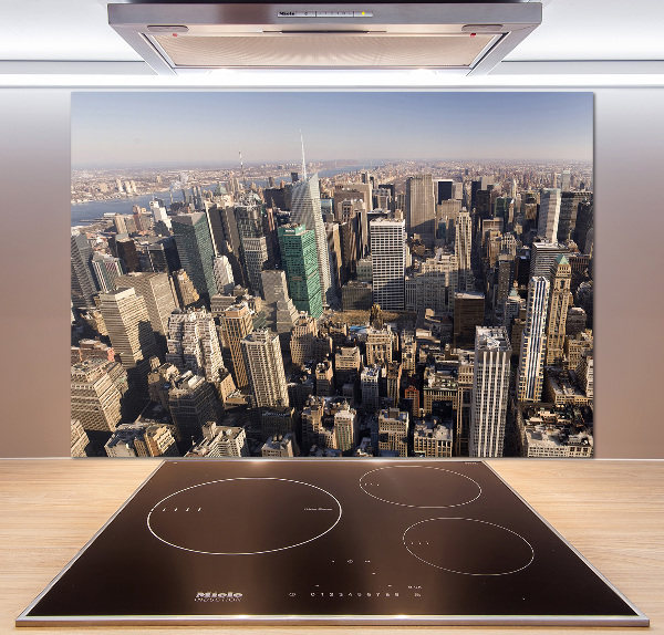 Panel lacobel New York ptačí pohled