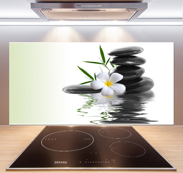 Dekorační panel sklo Kameny zen