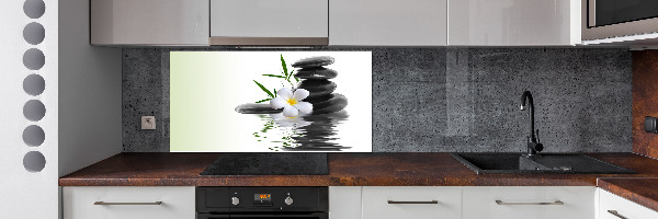 Dekorační panel sklo Kameny zen