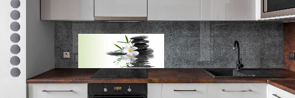 Dekorační panel sklo Kameny zen