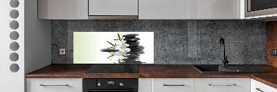 Dekorační panel sklo Kameny zen