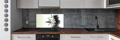 Dekorační panel sklo Kameny zen