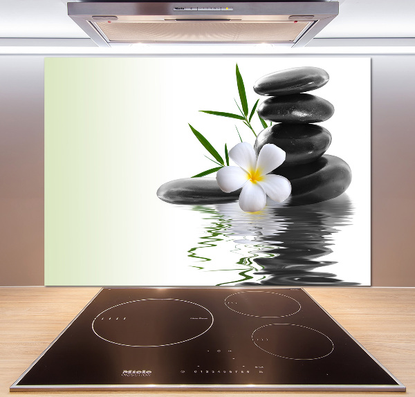Dekorační panel sklo Kameny zen