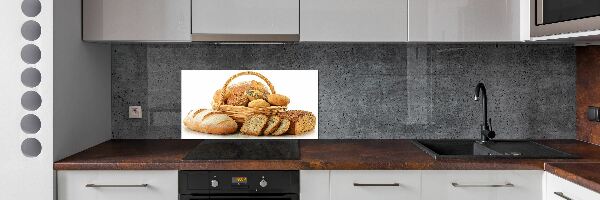Panel do kuchyně Pečivo v koši