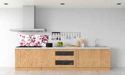 Dekorační panel sklo Květ švestky