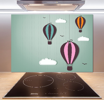 Panel do kuchyně Létající balony
