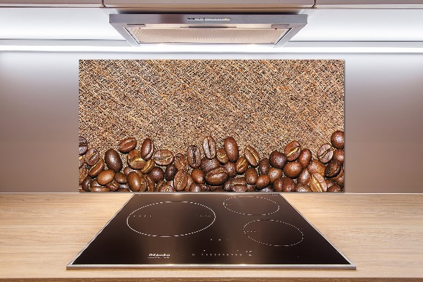 Dekorační panel sklo Zrnka kávy