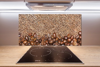 Dekorační panel sklo Zrnka kávy
