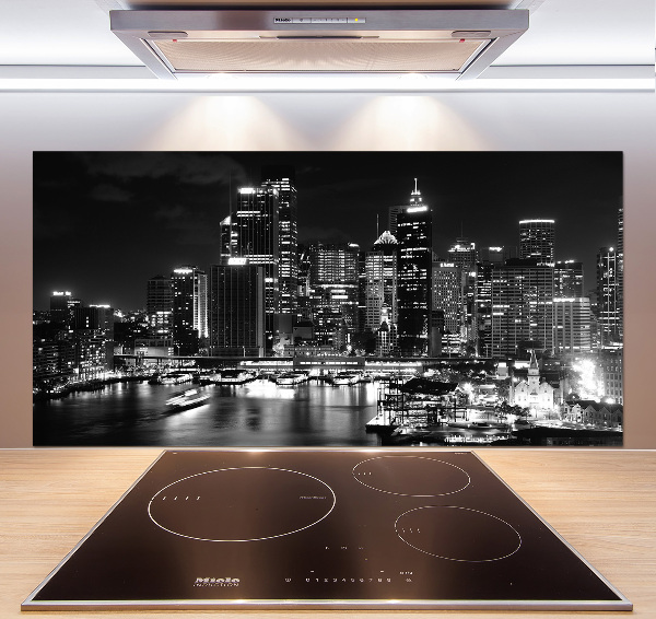 Dekorační panel sklo Sydney noc