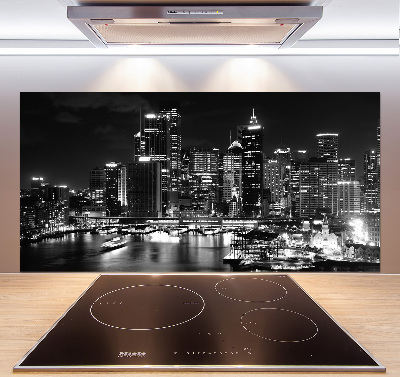 Dekorační panel sklo Sydney noc