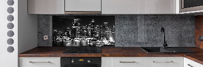 Dekorační panel sklo Sydney noc