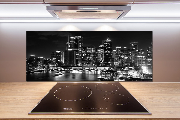 Dekorační panel sklo Sydney noc