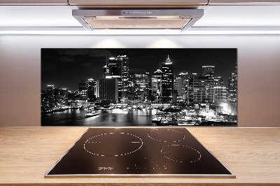 Dekorační panel sklo Sydney noc