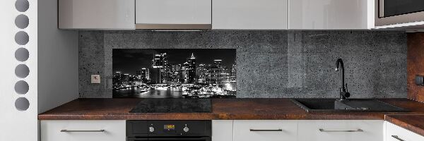 Dekorační panel sklo Sydney noc