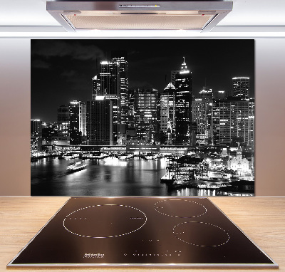 Dekorační panel sklo Sydney noc
