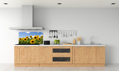 Dekorační panel sklo Slunečníky