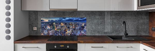 Panel lacobel New York ptačí pohled