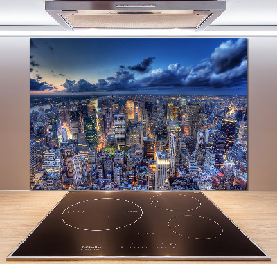 Panel lacobel New York ptačí pohled