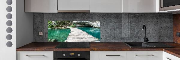 Panel do kuchyně Plitvická jezera