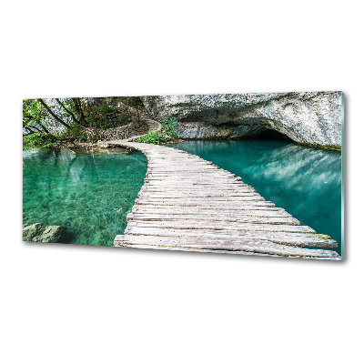 Panel do kuchyně Plitvická jezera
