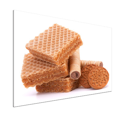 Skleněný panel do kuchynské linky Sladkosti