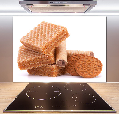 Skleněný panel do kuchynské linky Sladkosti