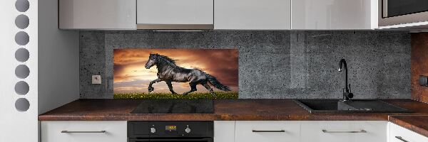 Panel do kuchyně Klusající kůň