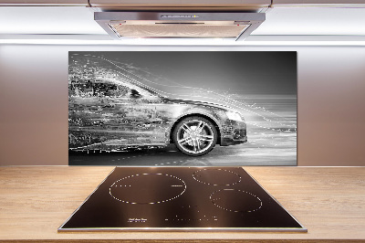 Panel do kuchyně Jedoucí auto