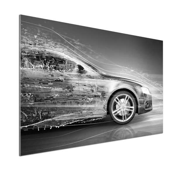 Panel do kuchyně Jedoucí auto