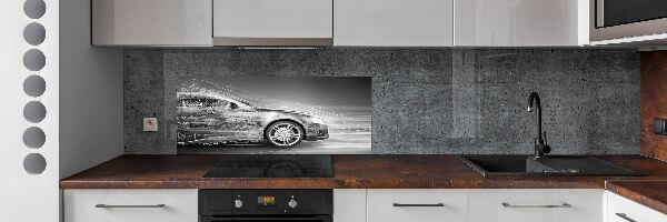 Panel do kuchyně Jedoucí auto