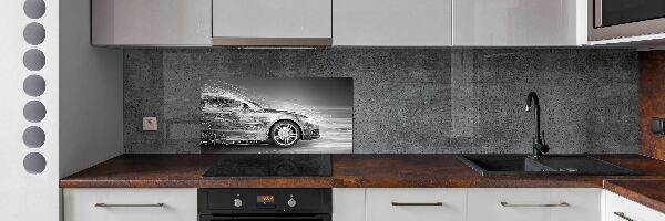 Panel do kuchyně Jedoucí auto