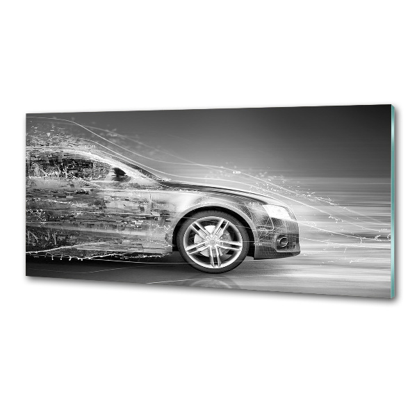 Panel do kuchyně Jedoucí auto