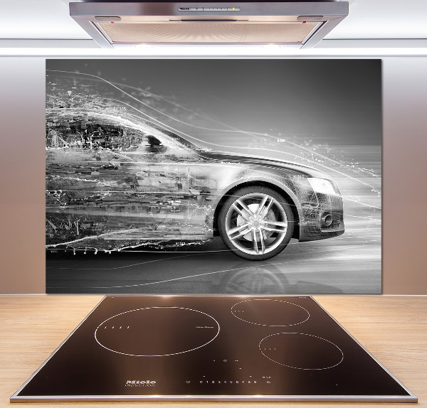 Panel do kuchyně Jedoucí auto