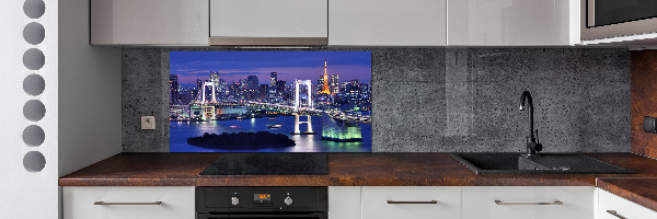 Dekorační panel sklo Most v Tokio