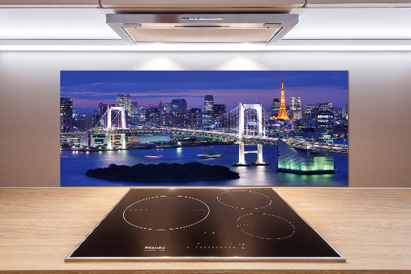 Dekorační panel sklo Most v Tokio