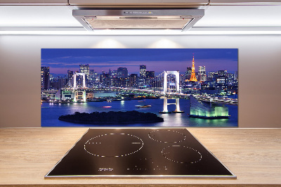 Dekorační panel sklo Most v Tokio
