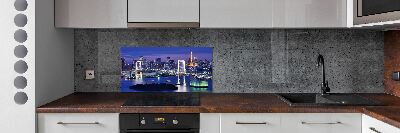 Dekorační panel sklo Most v Tokio