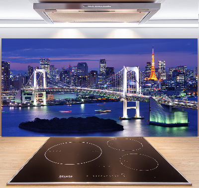Dekorační panel sklo Most v Tokio
