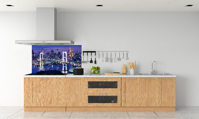 Dekorační panel sklo Most v Tokio